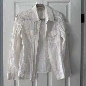 Jones New York Sport White Shirt